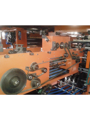 Single Clutch Quarter Folder On-Off - Web Offset Printing Machine